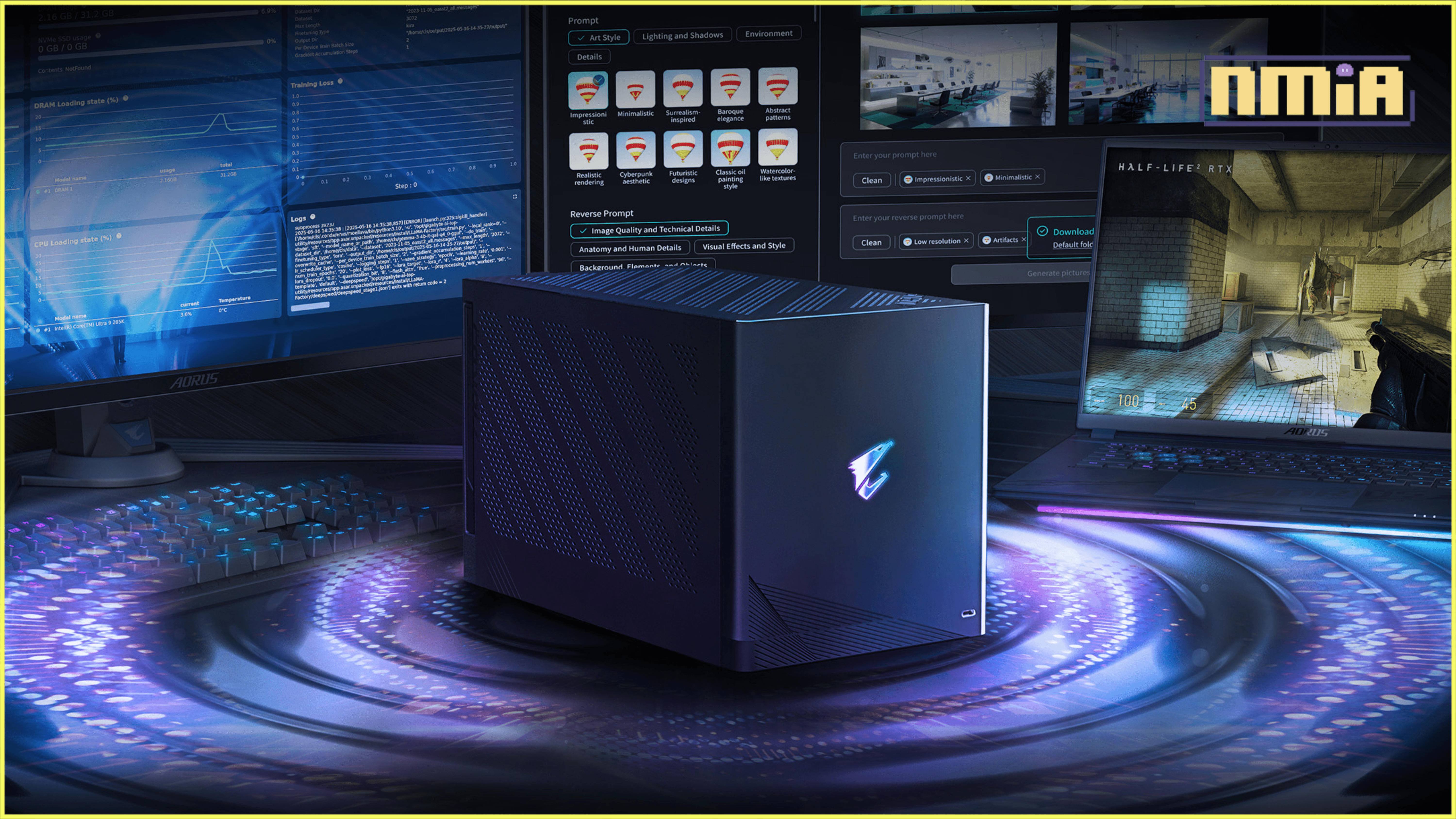 GIGABYTE Unveils World’s First Liquid-Cooled eGPU: The AORUS RTX 5090 AI BOX