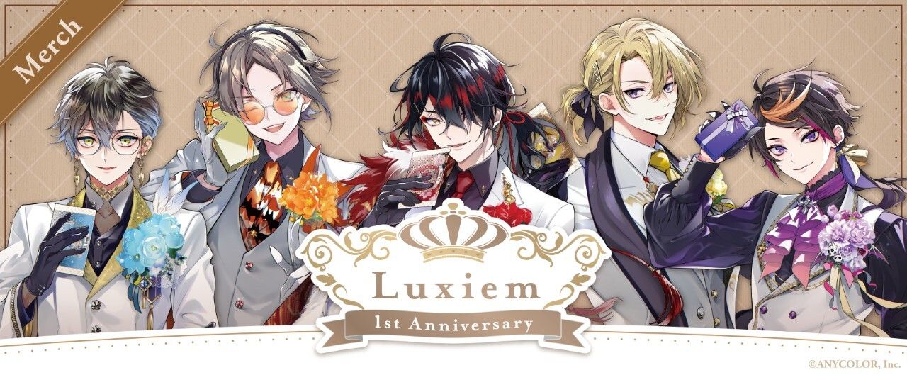 【周邊】彩虹社Luxiem 出道一周年紀念商品「Luxiem 1st Anniversary Goods」