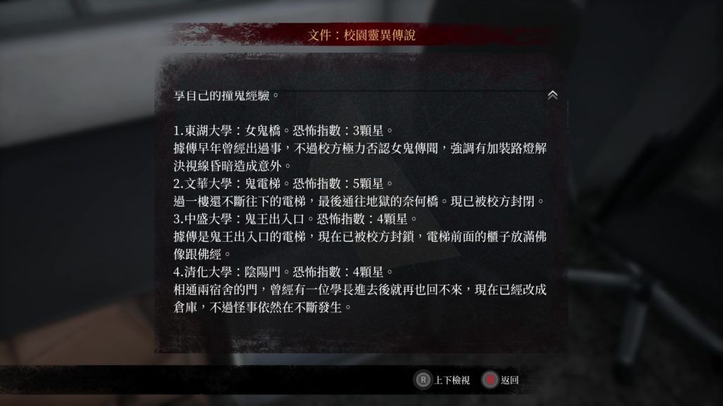 多多與各種事物互動吧! 有些物品的腳本還是蠻幽默的。