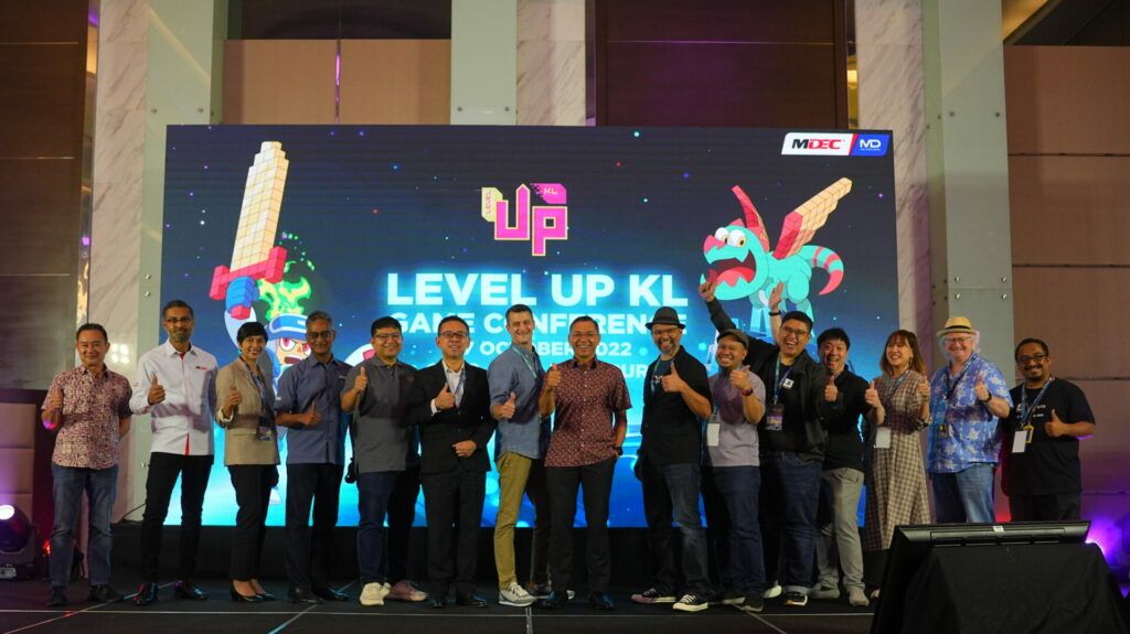 MDEC 舉辦的 LEVEL UP KL 2022 推廣著馬來西亞的遊戲產業,讓其成為地區性的遊戲中心點。