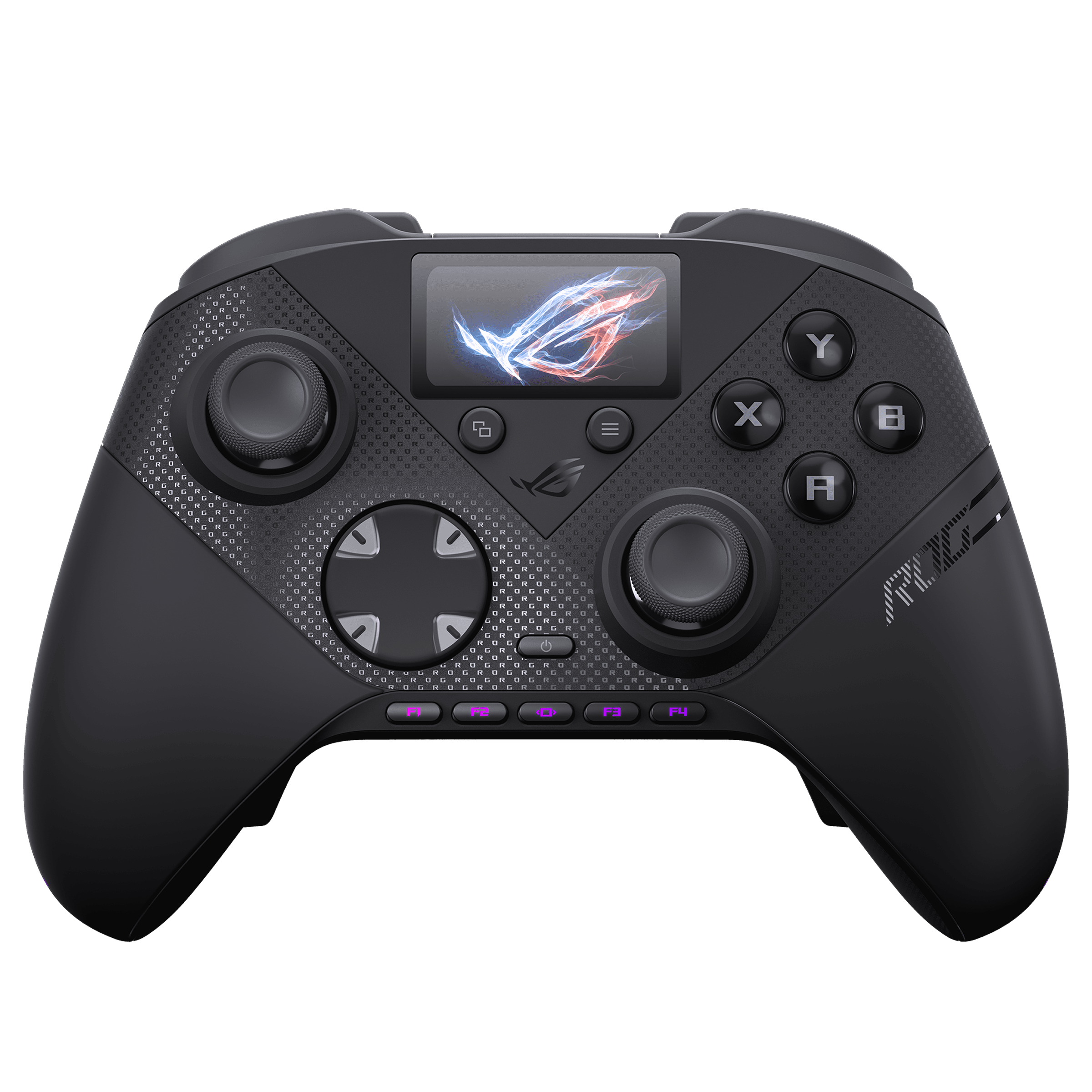 ROG Raikiri II Pro PC Black front view.png
