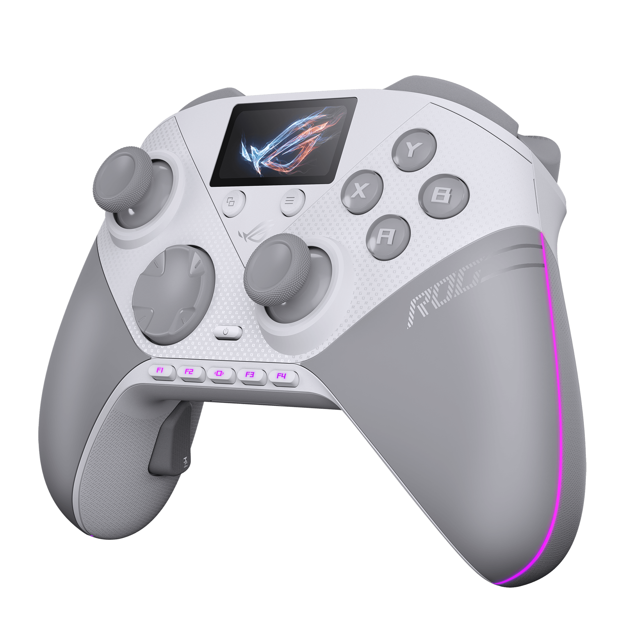 ROG Raikiri II Pro PC White angled view from right.png