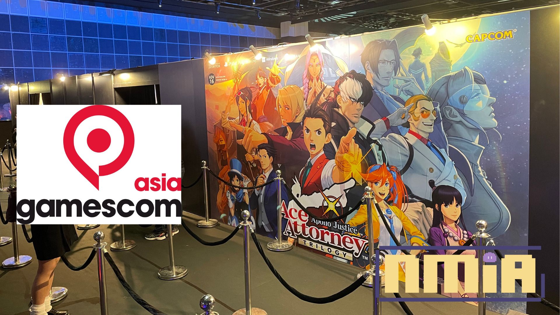【GAMESCOM ASIA 2023】CAPCOM攤位《逆轉裁判456 王泥喜精選》以及《生化危機4 重製版》VR模式游戲試玩報告