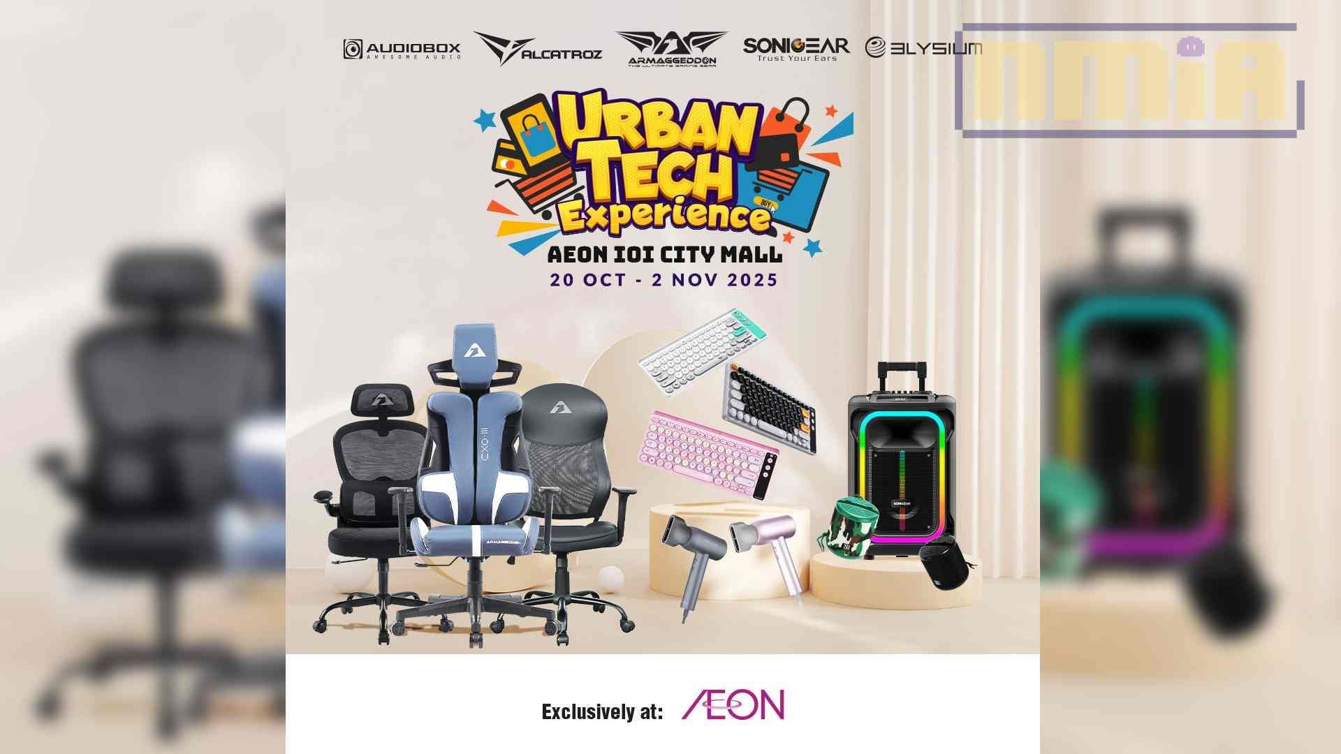 就趁這個週末到 Urban Tech Experience 升級你的遊戲娛樂體驗吧！