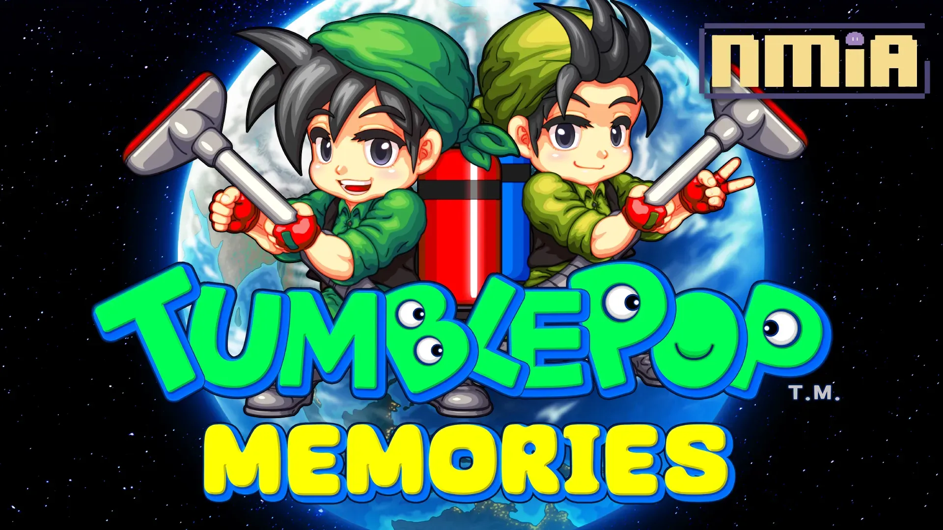《吸塵器小子》重製版《TUMBLEPOP: MEMORIES》確定12月17日發售