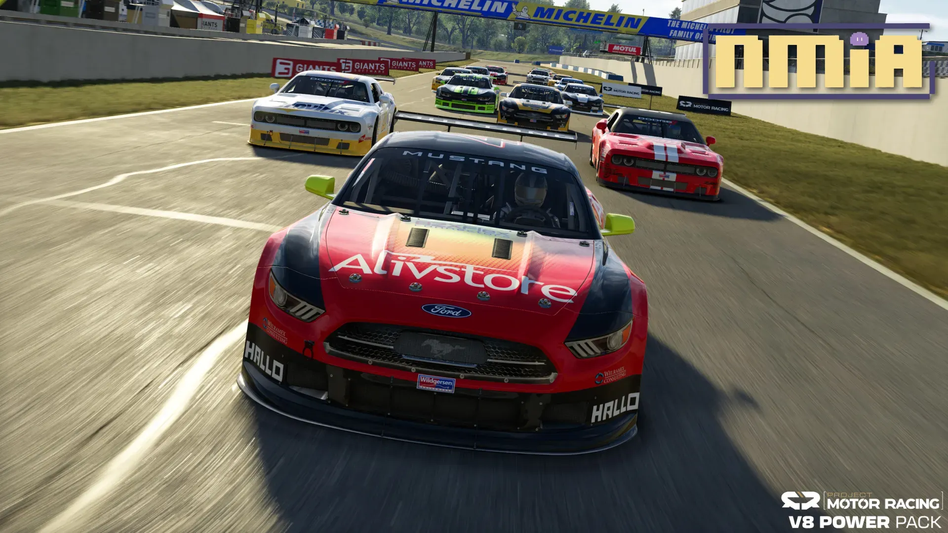 《Project Motor Racing》追加V8 Power Pack內容 9款V8動力賽車登場　駛上Michelin Raceway Road Atlanta挑戰速度極限