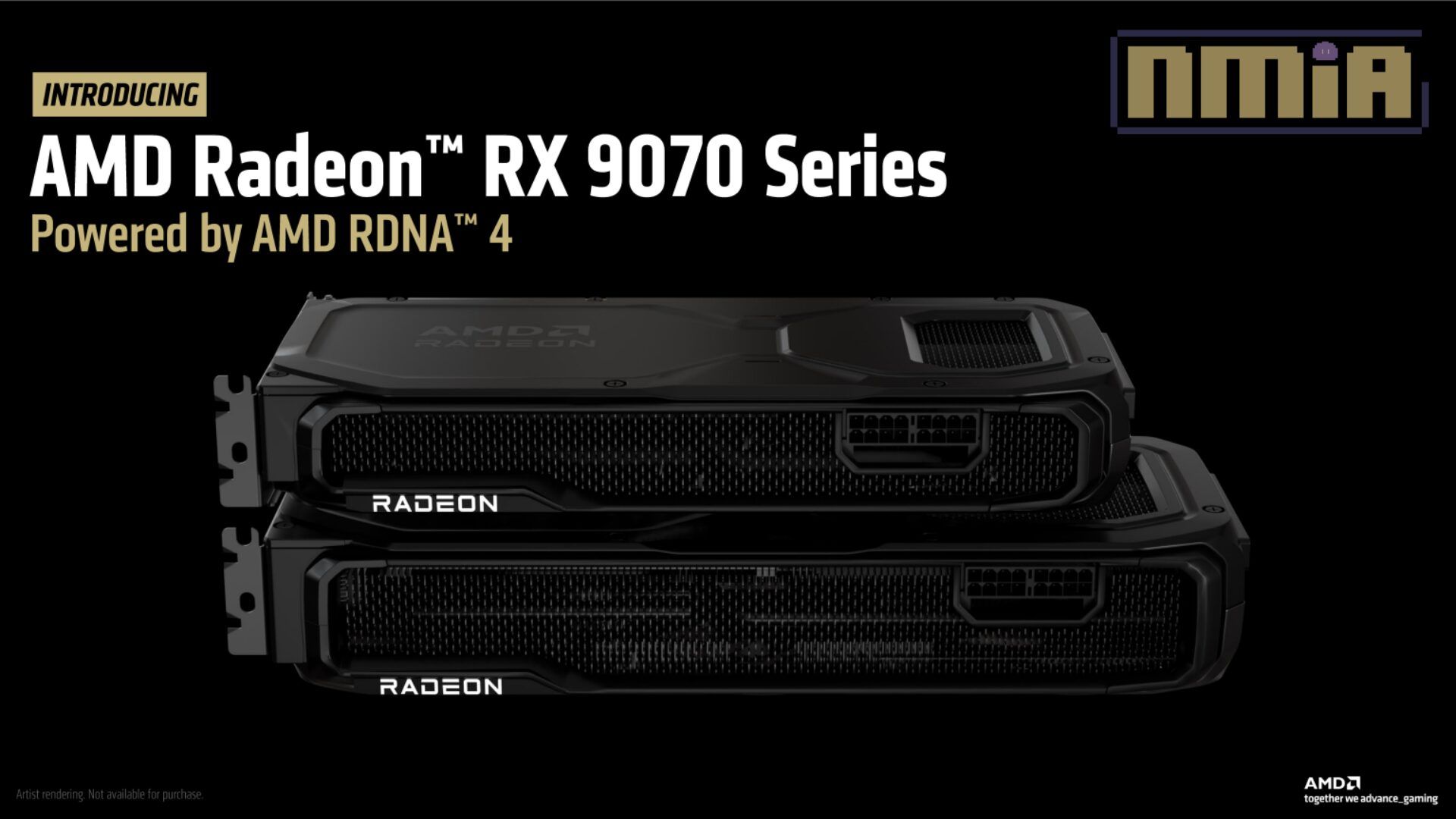 AMD 發布了最新 Radeon RX 9000 系列！用 AI 創新與未來技術佈局，定義次世代遊戲效能