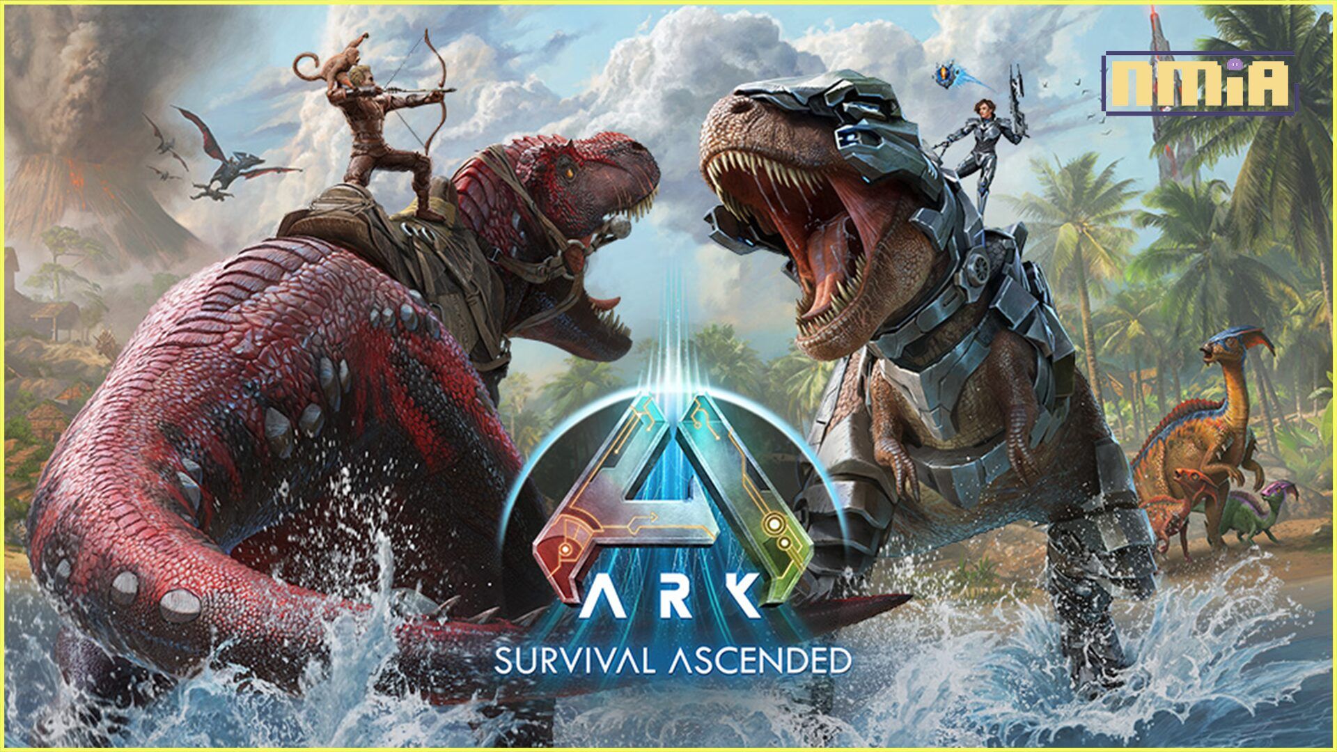 開放世界恐龍生存動作遊戲 PlayStation®5版 《ARK : Survival Ascended》! 免費下載的追加地圖「焦土地球」今日發布！ 全新季票「鮑伯的荒誕奇譚」也於今日同步發售！