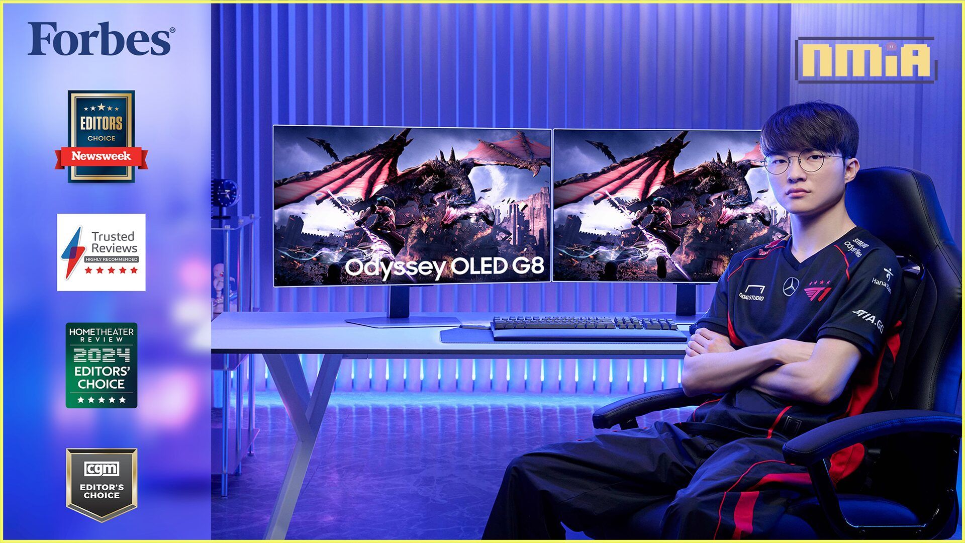 Samsung Odyssey OLED G8 Receives Critical Acclaim and Recognition From Reviewers