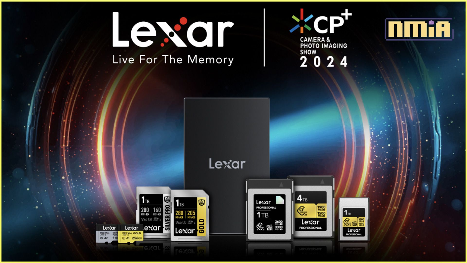 Leading Flash Memory Comes to Japan! Lexar Exhibits Industry-Leading High-End Products at CP+ 2024