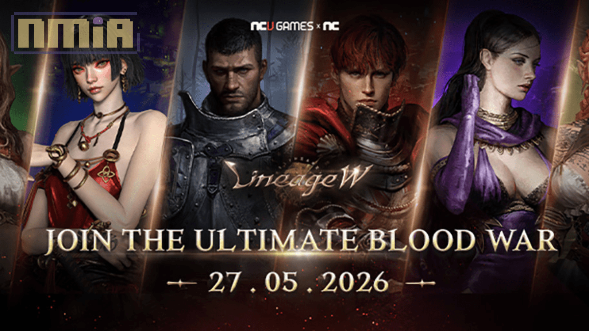 《Lineage W》正式開服進入最後倒數！東南亞玩家熱潮全面升溫，預先下載現已開放