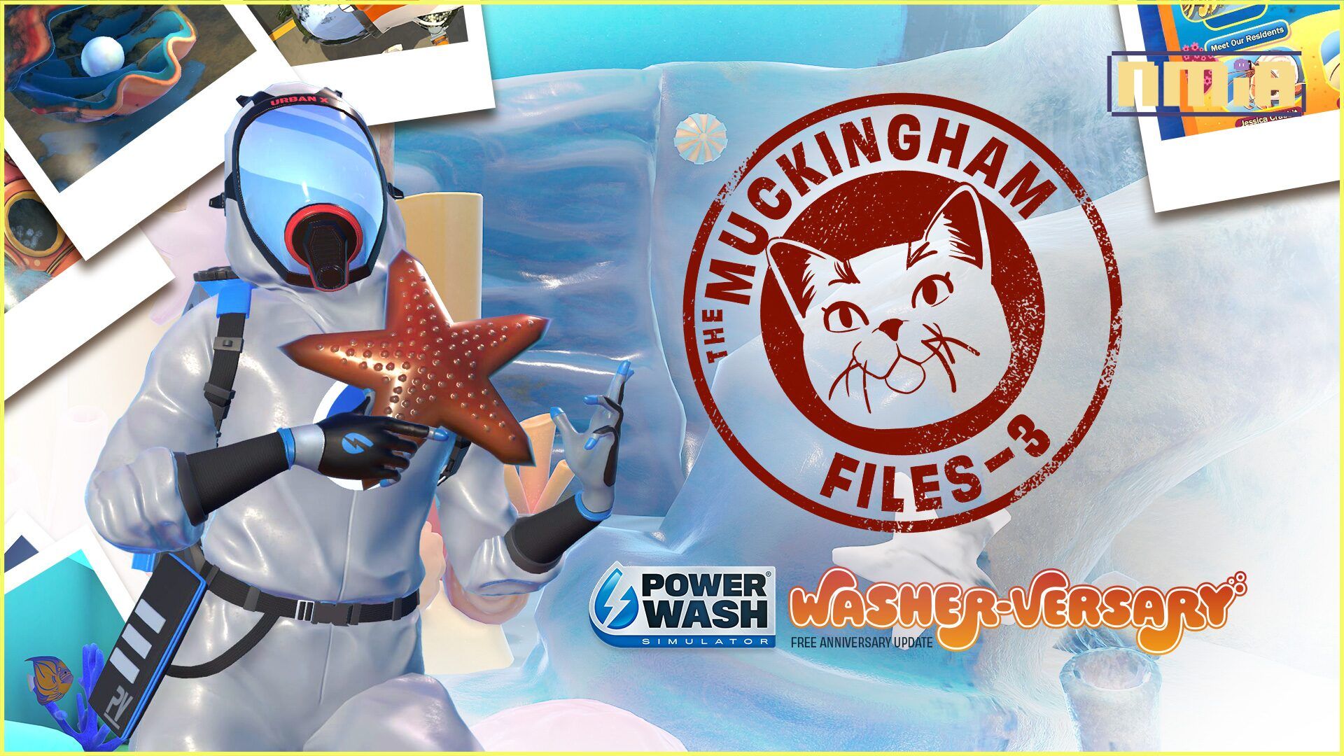 《POWERWASH SIMULATOR》 免費下載內容 「拜金漢鎮檔案三」