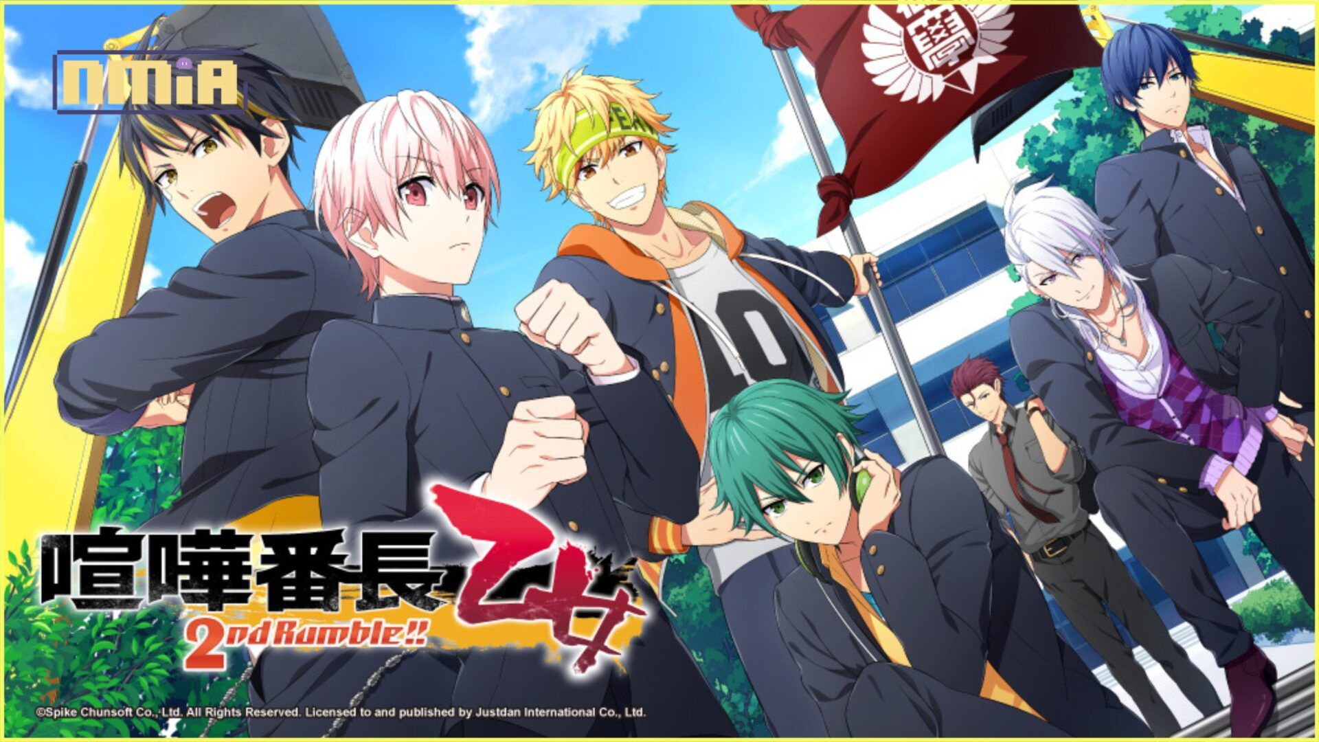NS中文版《喧嘩番長 乙女 2nd Rumble !!》主要角色與發售日公開，今年夏天新學年開始！