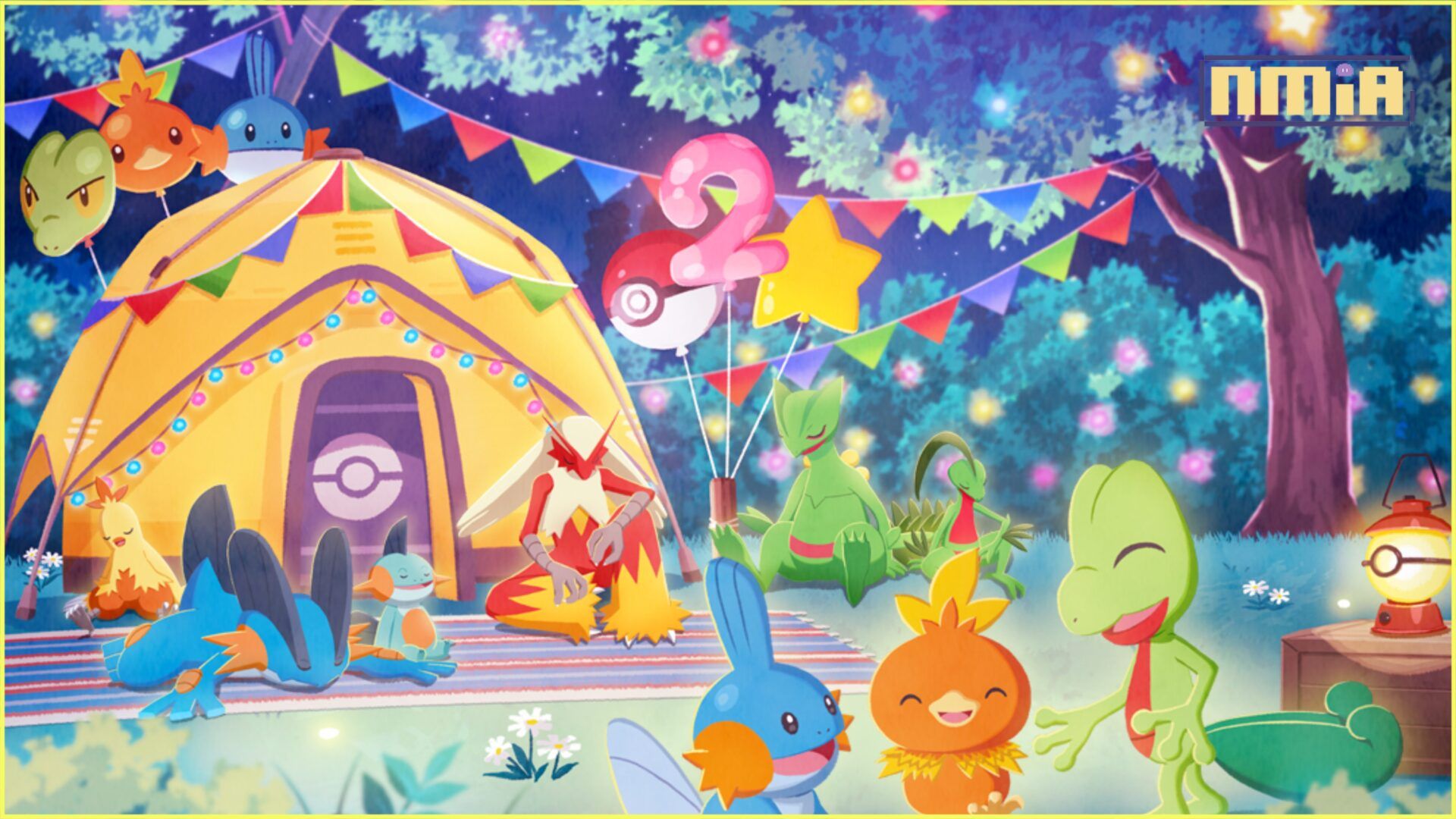 《Pokémon Sleep》迎來兩週年！一起來研究木守宮、火稚雞、水躍魚的睡姿吧！