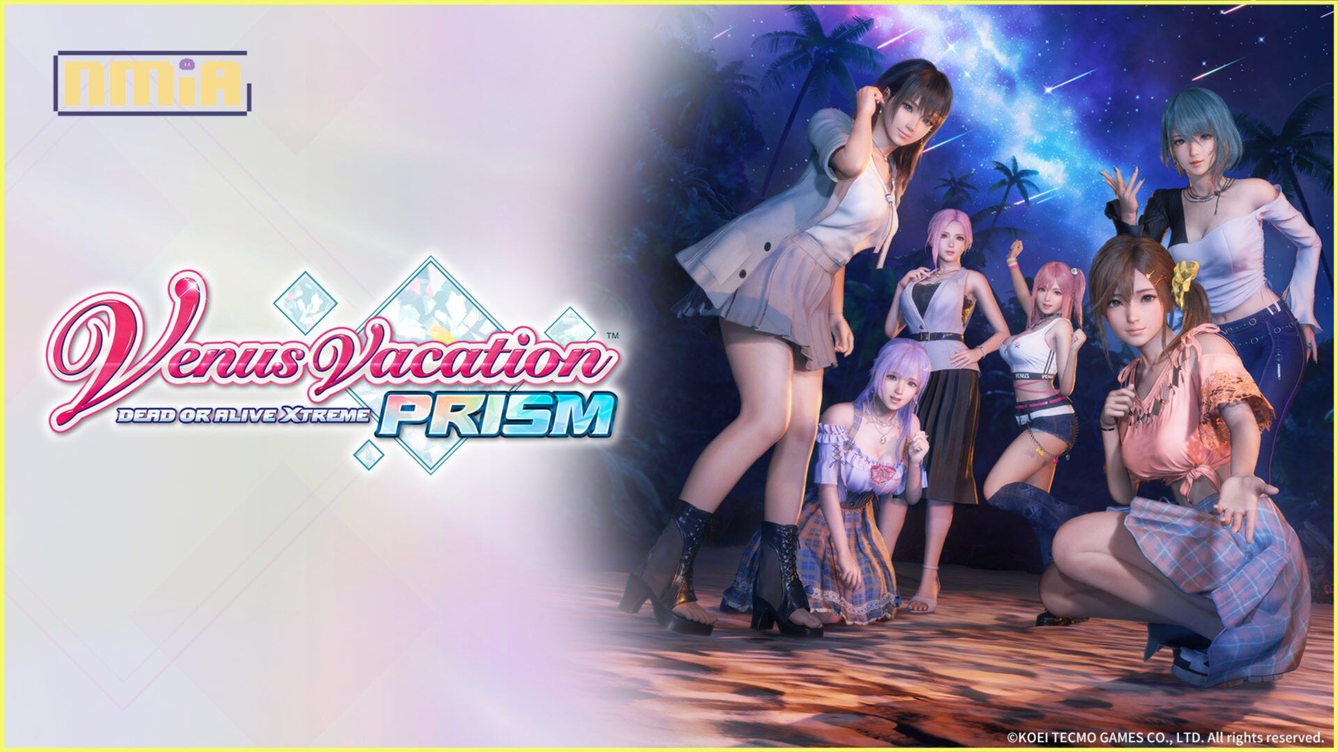 『Venus Vacation PRISM – DEAD OR ALIVE Xtreme -』全新主視覺&amp;插畫家「Yom」聯動企劃細節揭曉！～最新沉浸式表現相關情報公開～