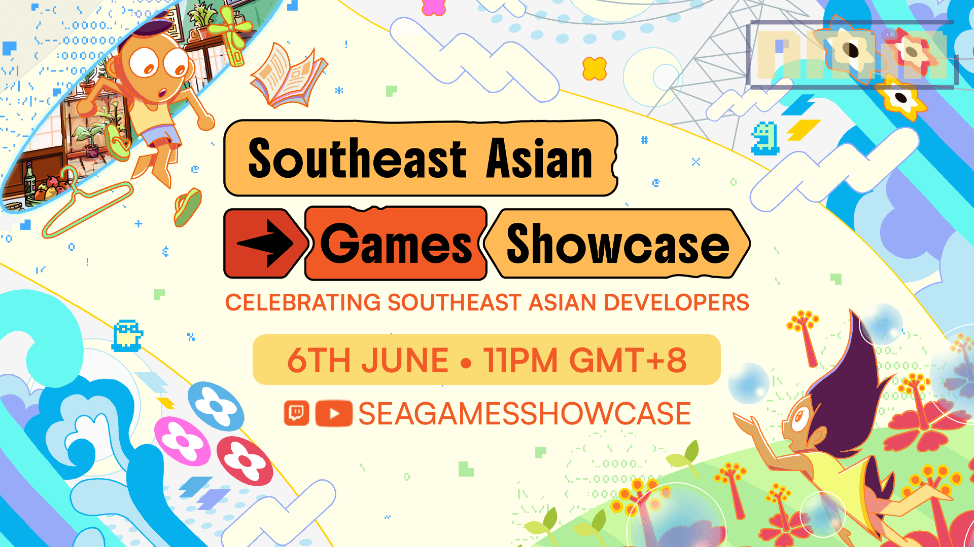Southeast Asian Games Showcase 2026 在直播前搶先預告五款參展陣容作品！