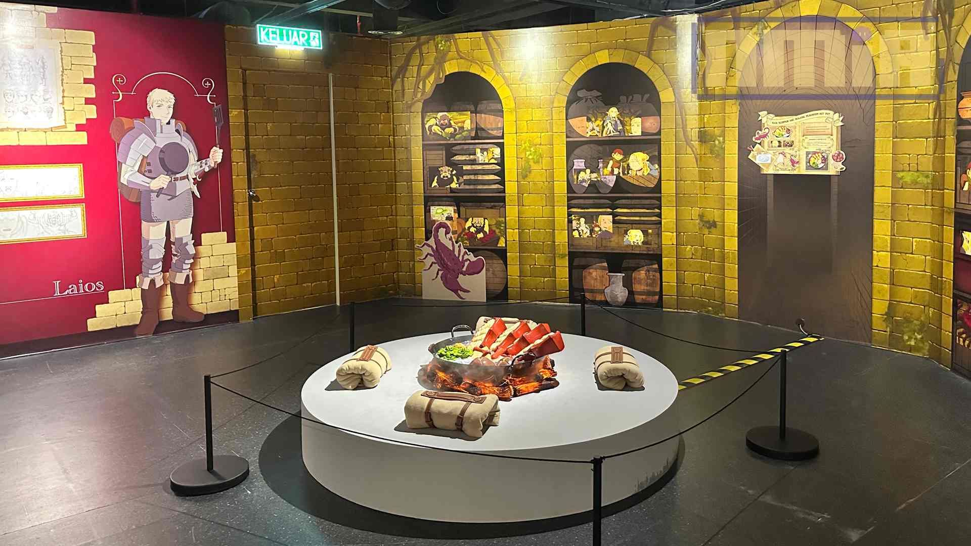 Delicious In Dungeon Exhibition Brings A Double Feature Exhibition For Fans