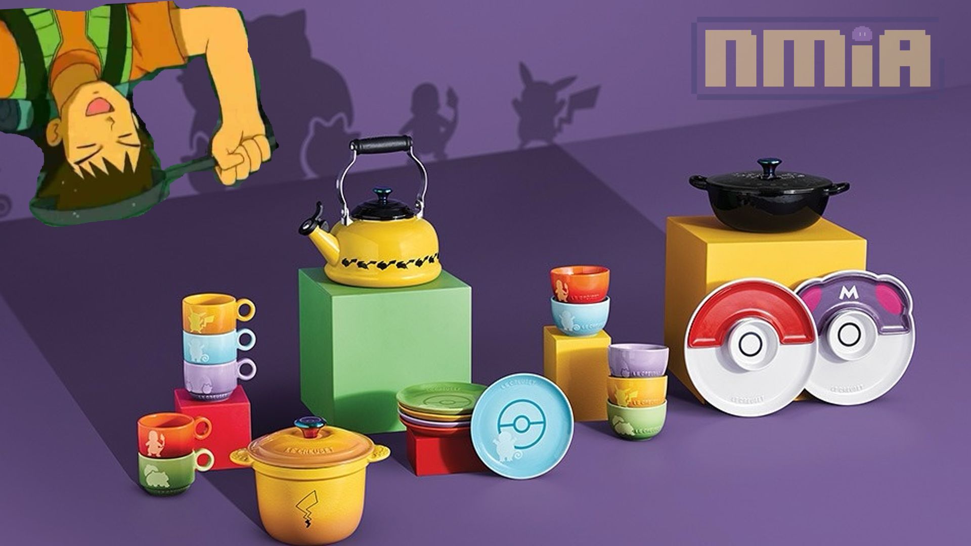 Pokemon Le Creuset Collection Is Full Of Tasteful Pikachu Crockery