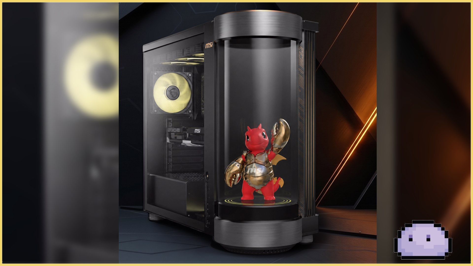 MSI MEG Vision X2 AI Includes A Tube For Your AI Companion