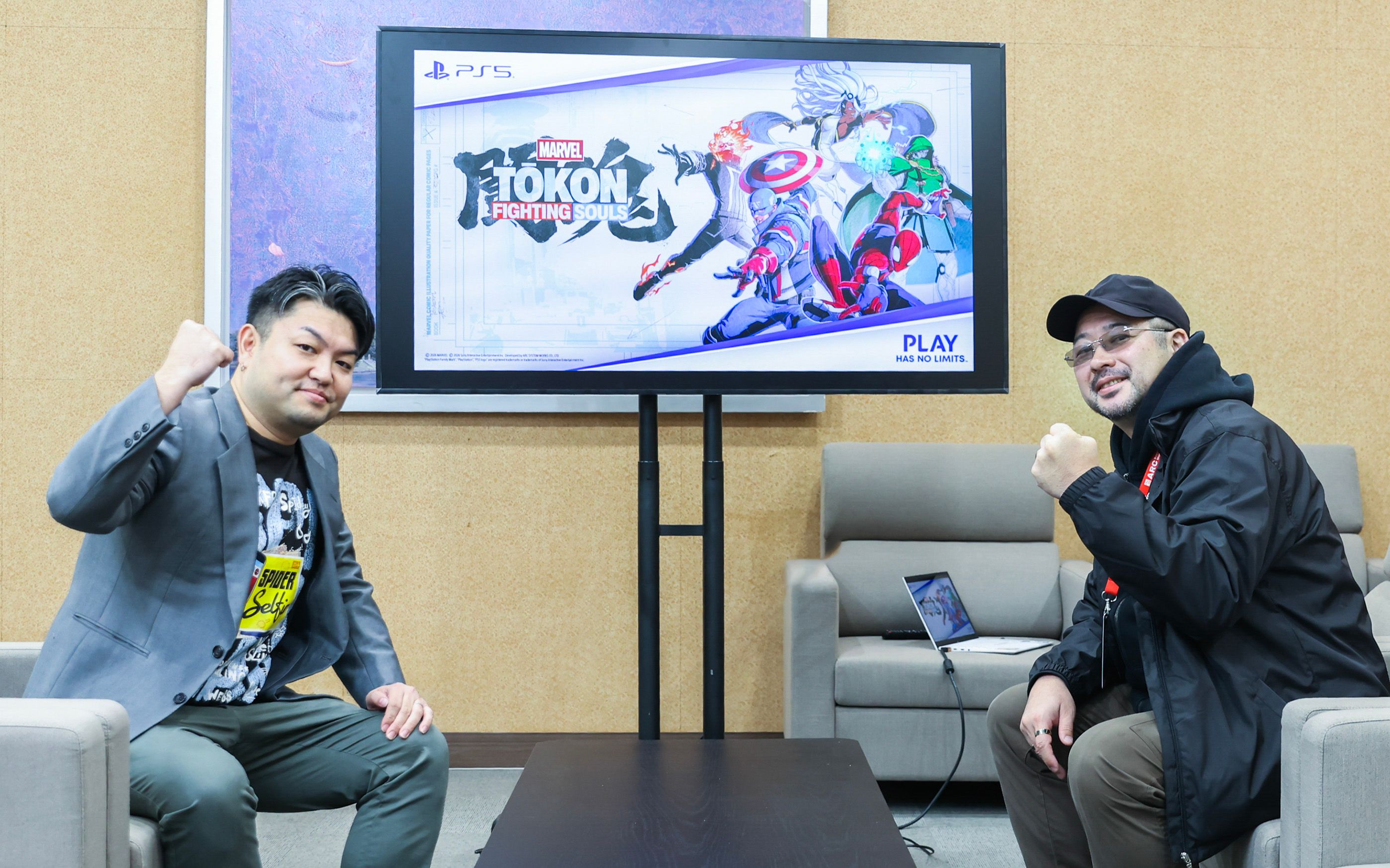 [SIEK-Photo] MARVEL Tōkon Fighting Souls Interview_Kazuto Sekine, Takeshi Yamanaka.jpg
