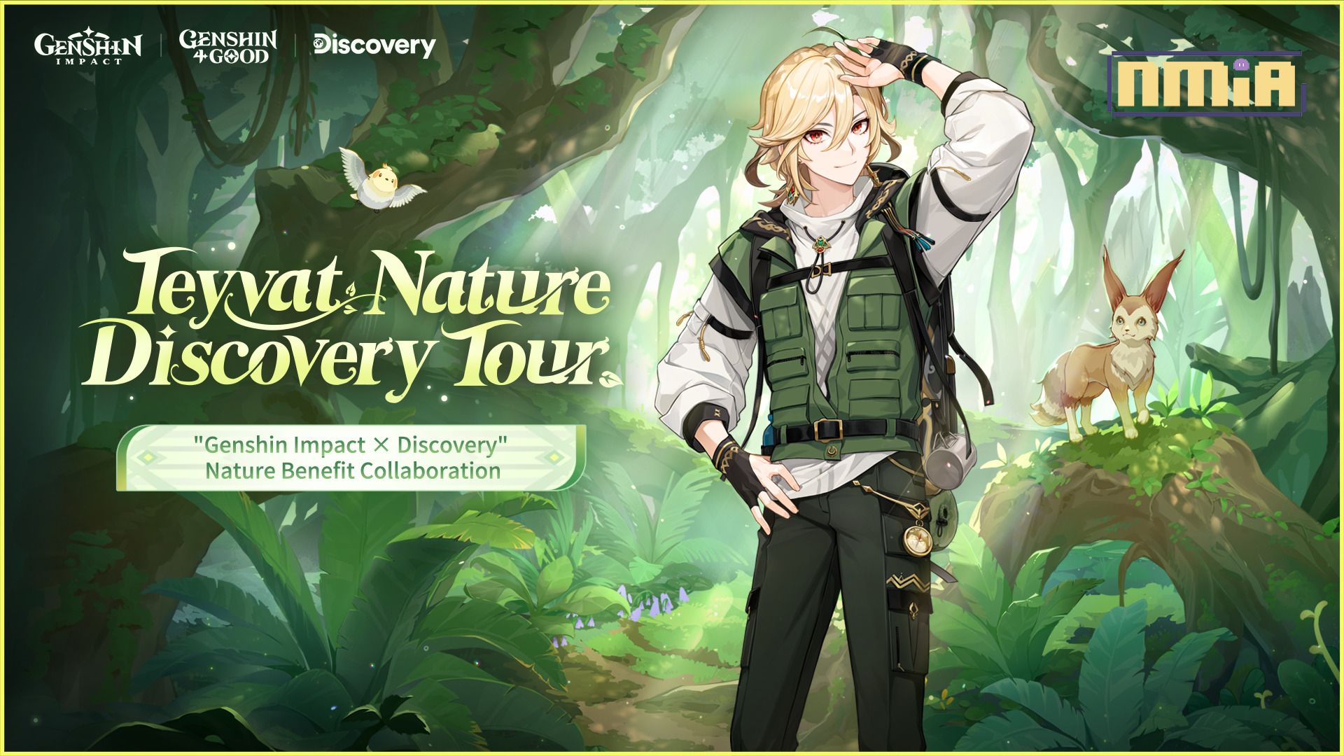 Genshin Impact and Discovery Channel Announce Nature Benefit Collaboration With a Short Documentary and a Series of Events