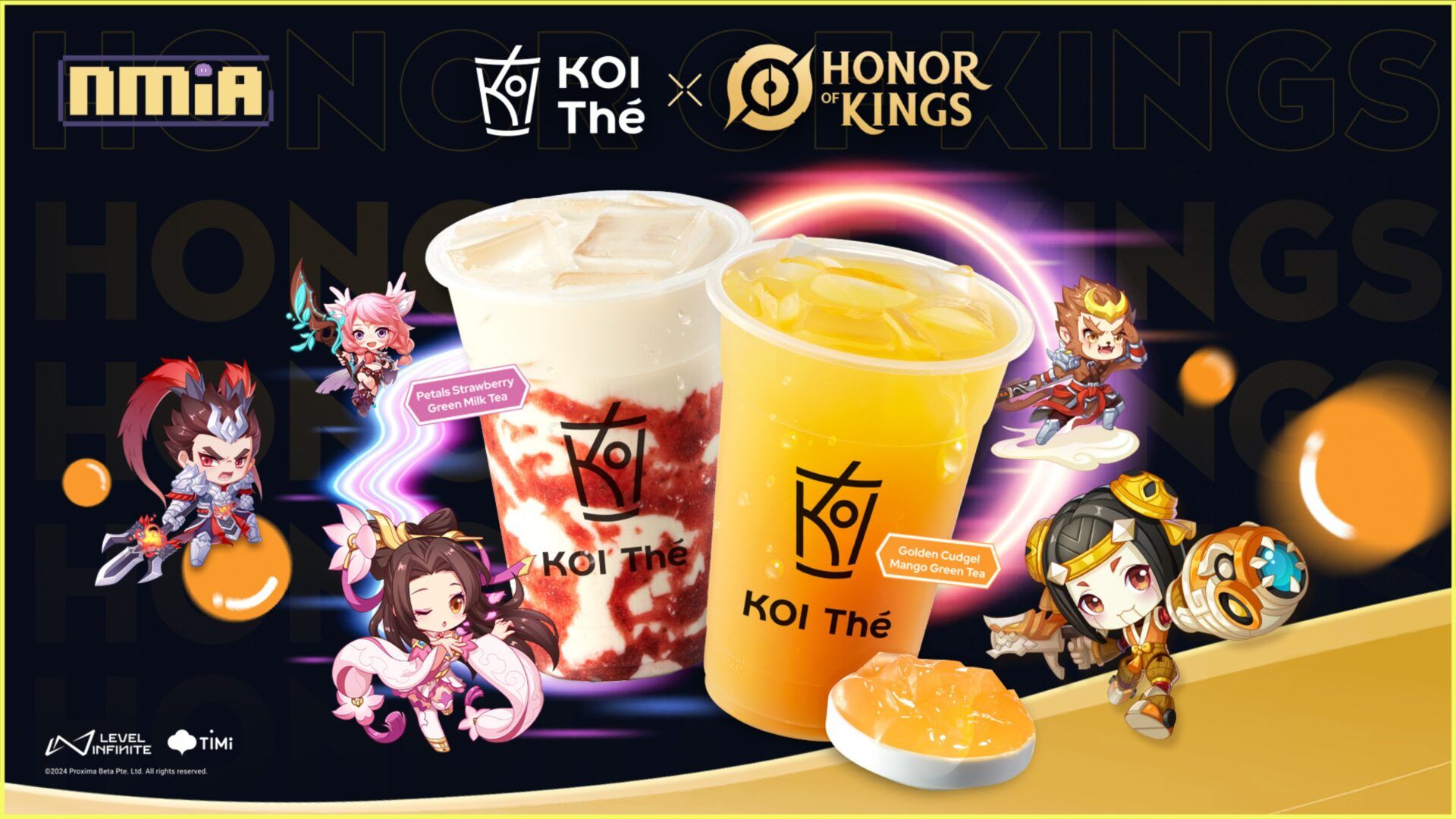 Brew up a storm with Honor of Kings and KOI Thé Malaysia’s exclusive collaboration drinks and offline events!