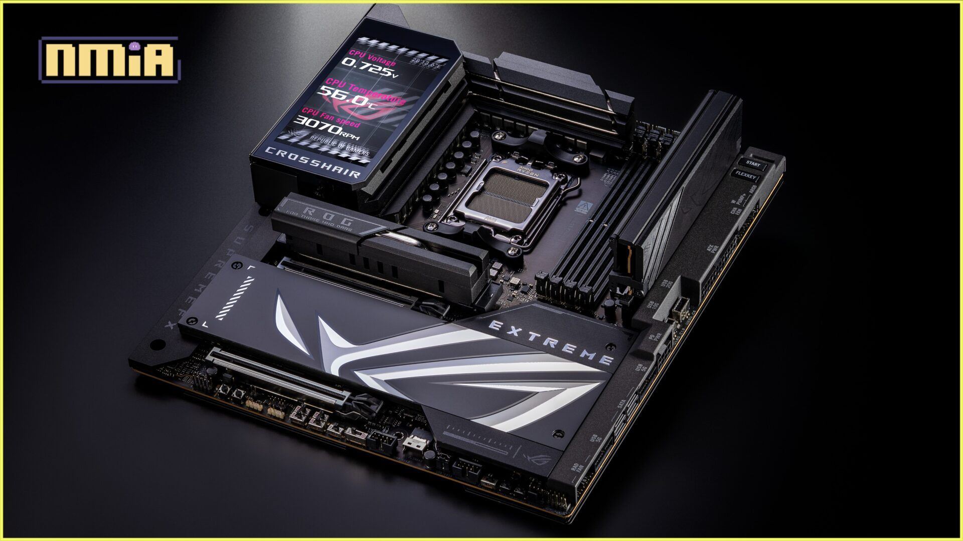 ASUS Republic of Gamers Unveils Crosshair X870E Extreme, Apex Motherboards