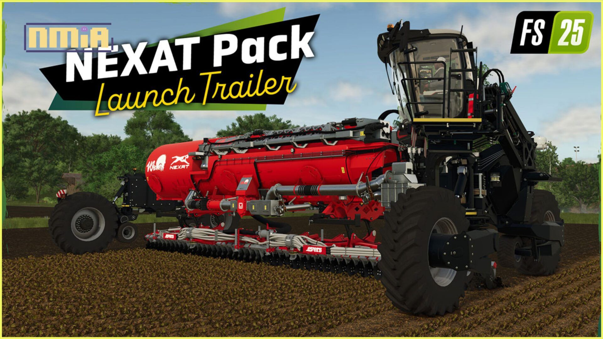 Farming Simulator 25 NEXAT Pack DLC Available Now!