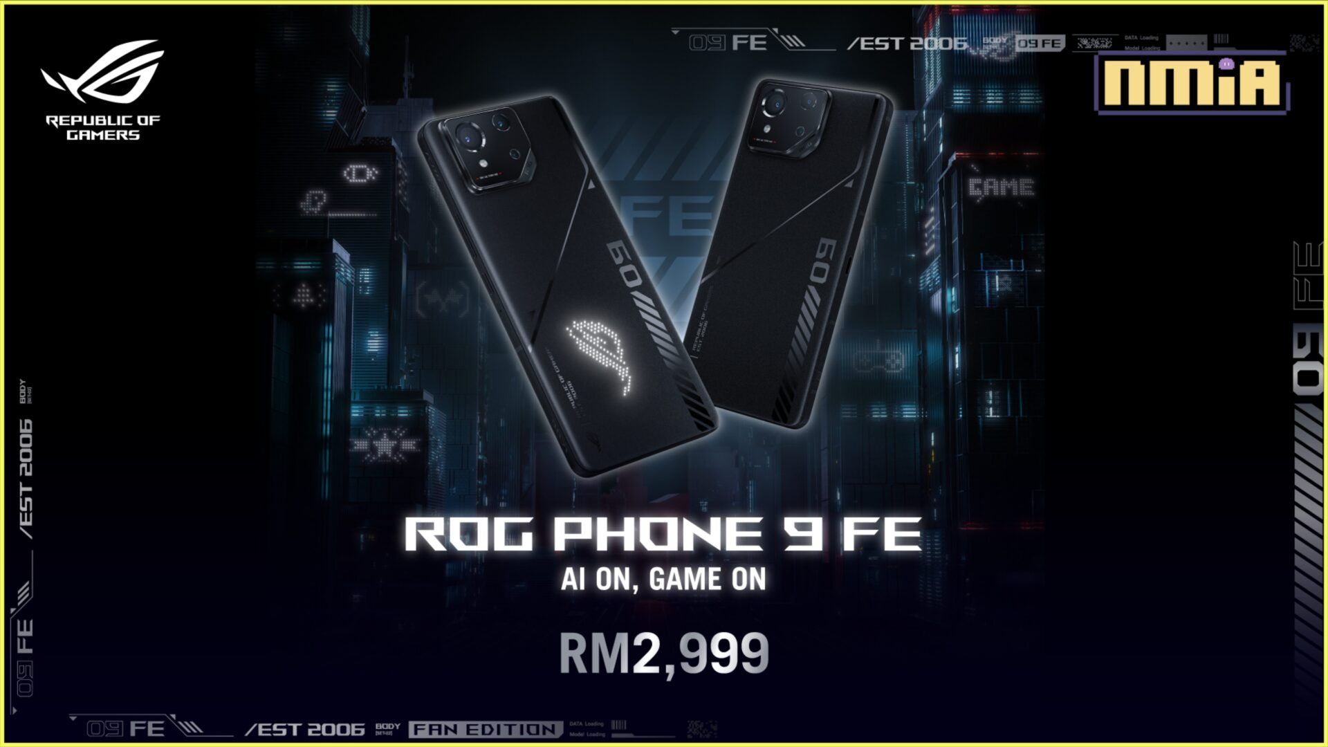 ASUS Republic of Gamers Malaysia Announces the ROG Phone 9 FE 