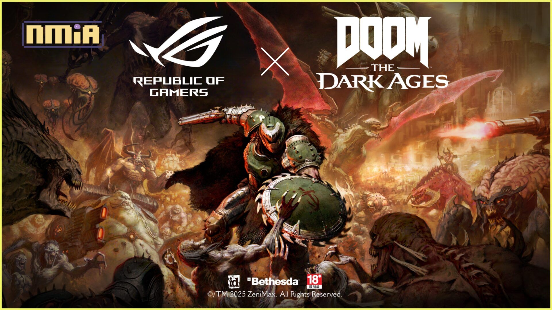 ASUS Republic of Gamers Announces Collaboration with DOOM: The Dark Ages