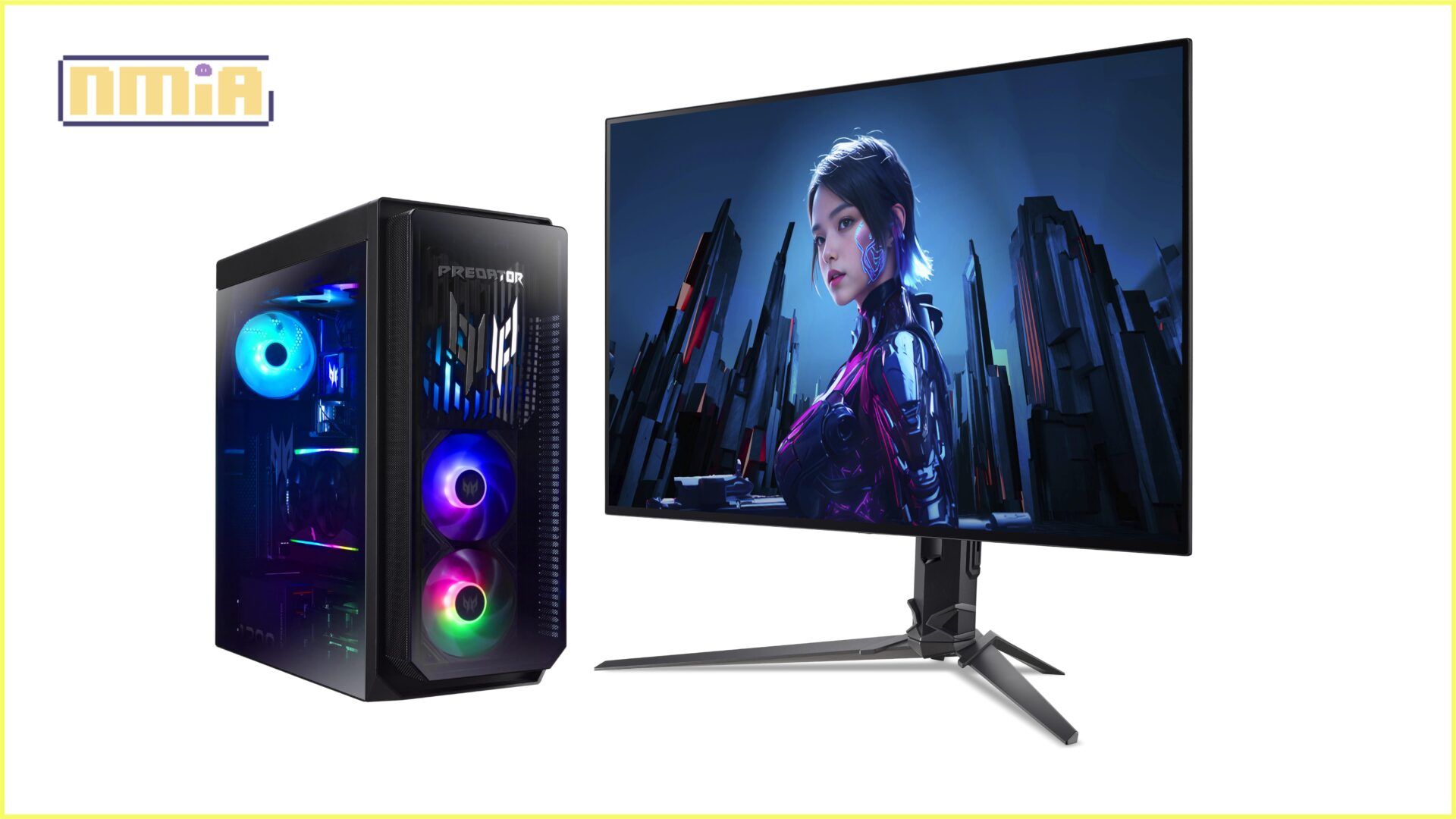 Dominate Every Frame with Predator Orion 7000 Desktop and OLED Gaming Monitor