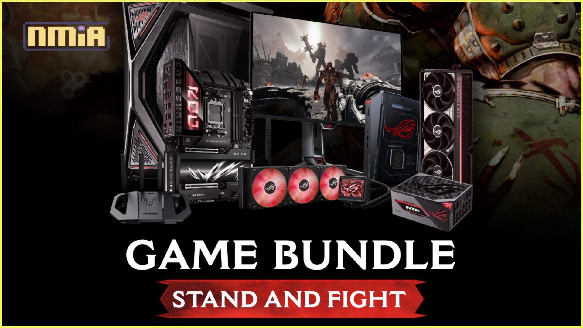 ASUS Celebrates DOOM: The Dark Ages Collaboration with Global Bundle