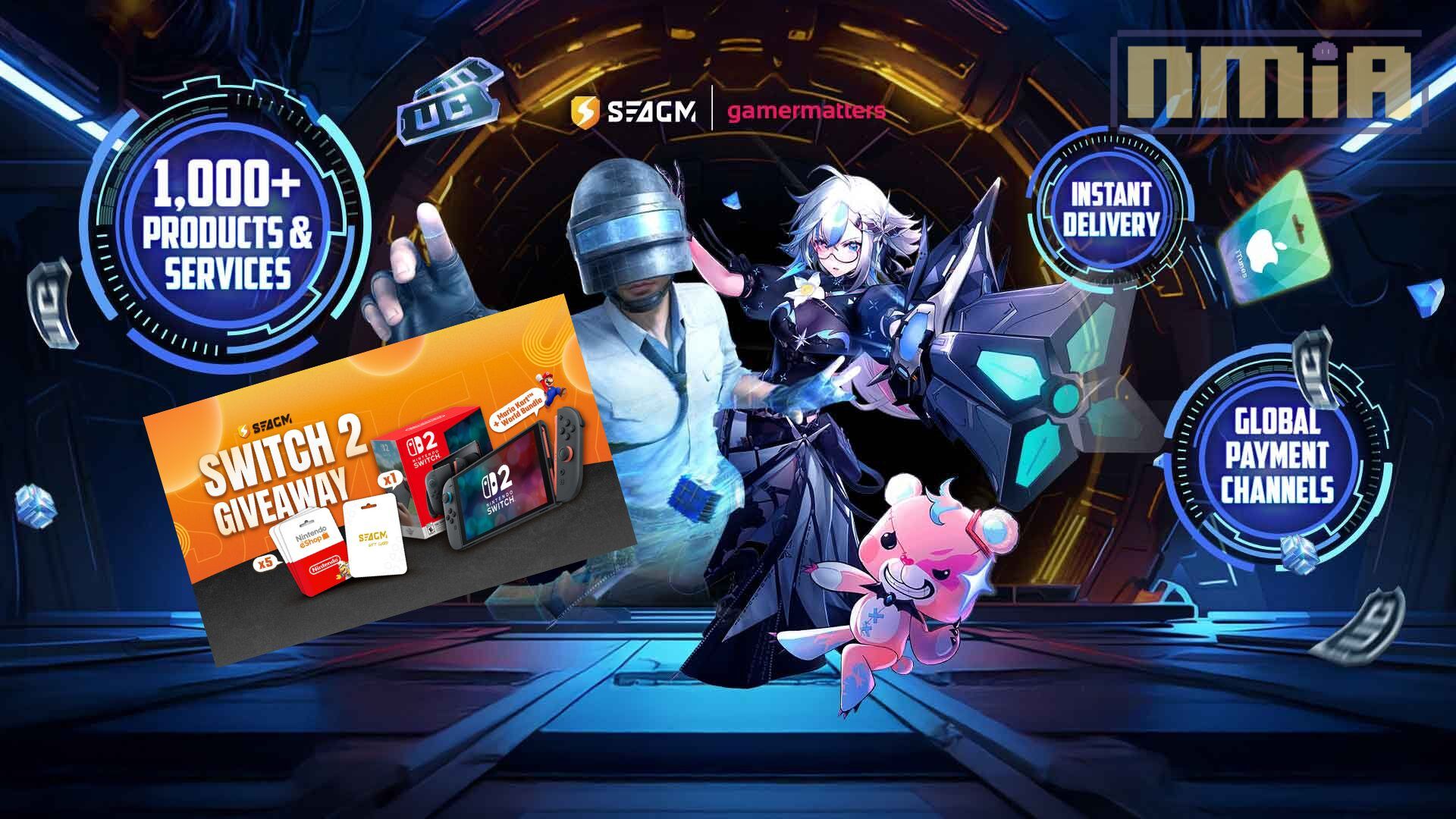 SEAGM, SEA's Global Gaming E-Commerce Giant Celebrates Malaysian Gamers with Nintendo Switch 2 Giveaway Now!