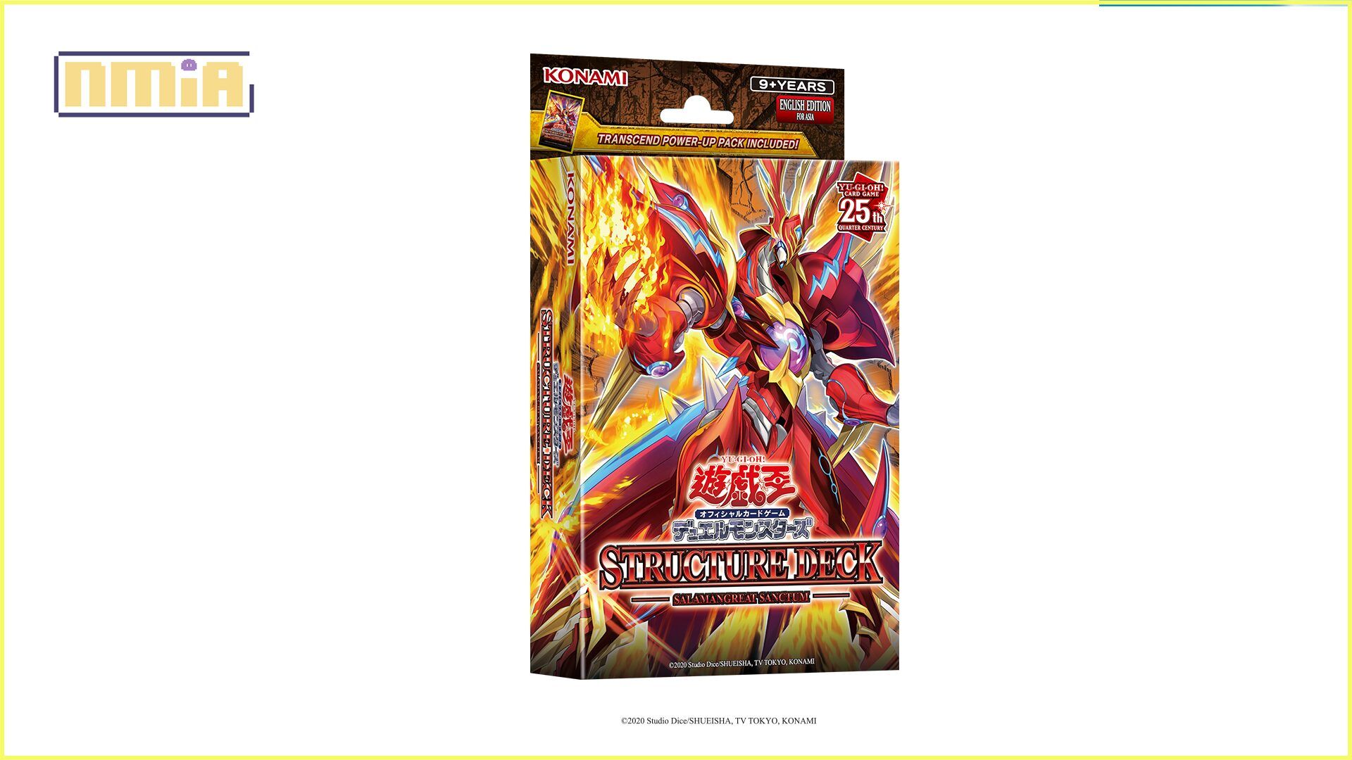 "Yu-Gi-Oh! OCG Duel Monsters STRUCTURE DECK SALAMANGREAT SANCTUM" English Edition for Asia Now On Sale! Reincarnation Link Summon! Show off your miracles from hot flames!